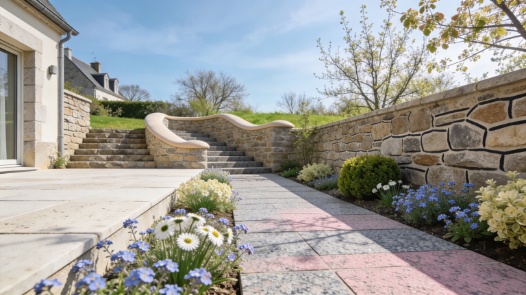 Maçonnerie paysagère à Tinténiac, Combourg et Dol-de-Bretagne : les aménagements parfaits pour un printemps ensoleillé